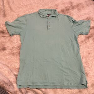 Johnnie O Polo Men’s Small Blue Green Surfside Short Sleeve Casual Golf